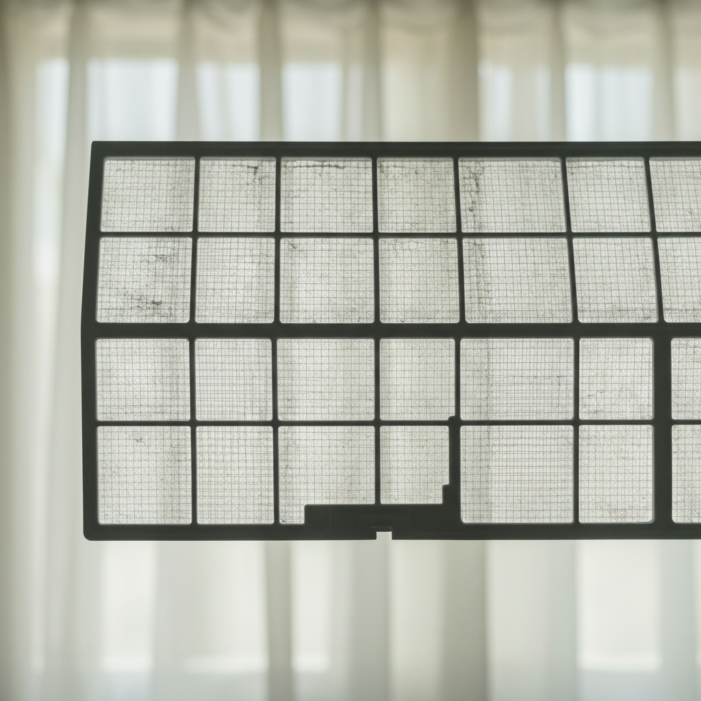 에어컨 필터 청소와 교체 주기