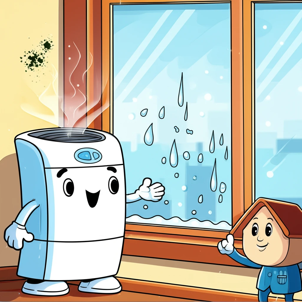 겨울철 쾌적 환경을 위한 제습기 가습..