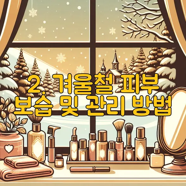 겨울철 피부 보습