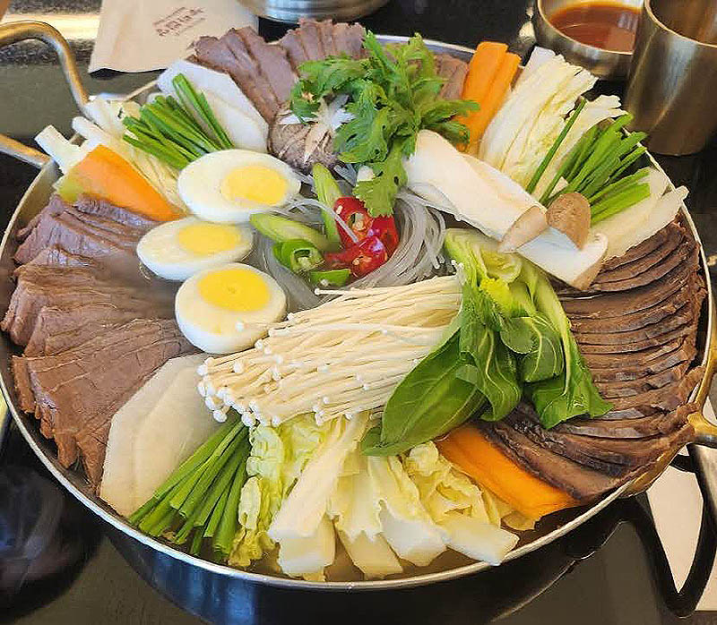 종로 행촌동 평양맛 '능라밥상 광화문'