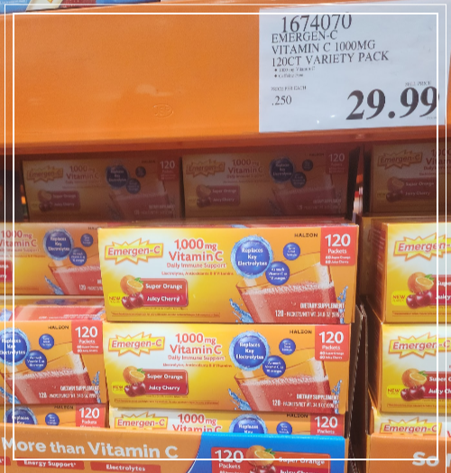 Emergen‑C Vitamin C Daily Immune Support