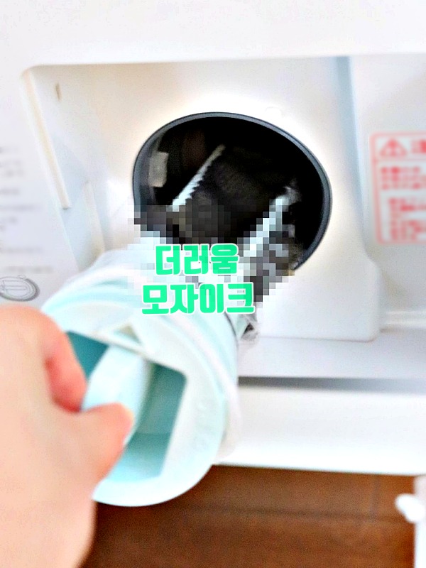 먼지보플 한방에 싹~ 드럼세탁기 거름망 청소,팁줌