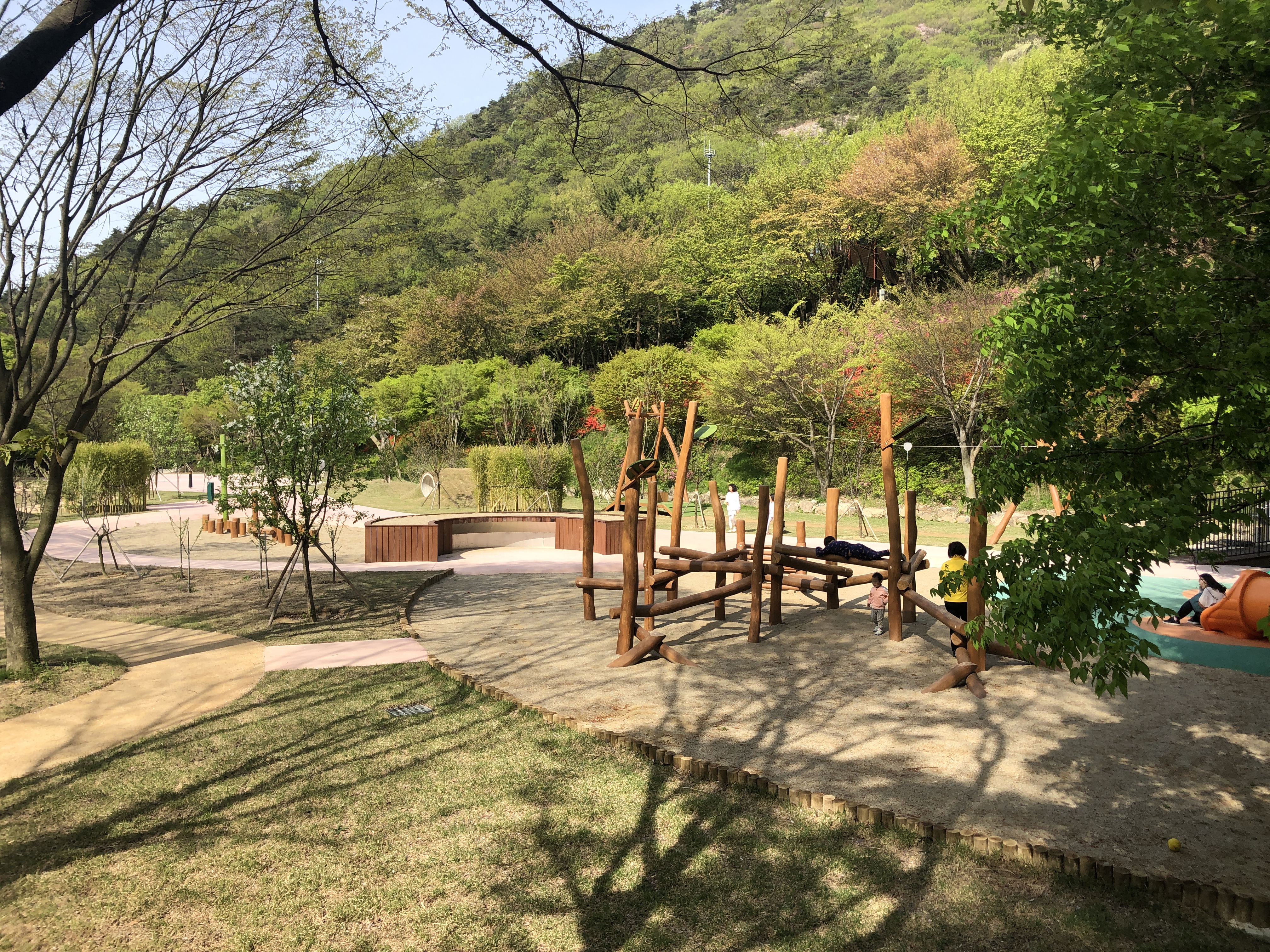 민수랜드-해남흑석산 자연휴양림 멀리서 우리가족