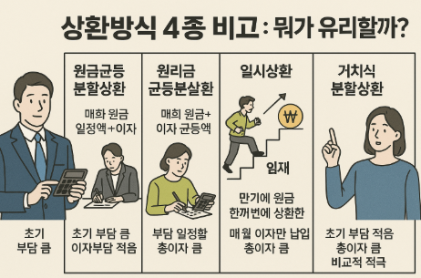 대출 상환방식 비교