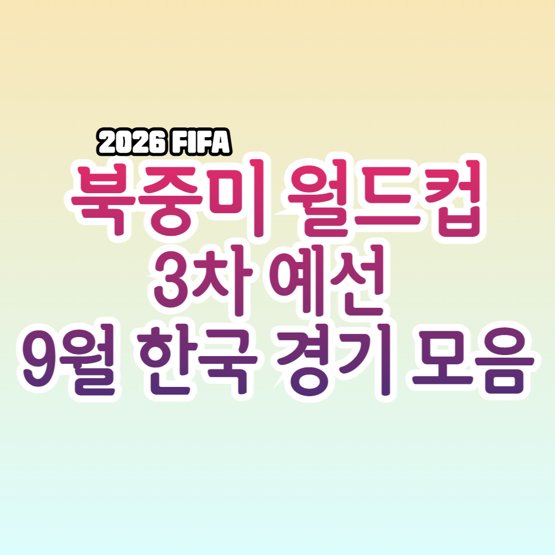 북중미-월드컵-한국경기-모음