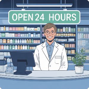 부산 휴일지킴이 약국 심야(공공심야약국) 이미지