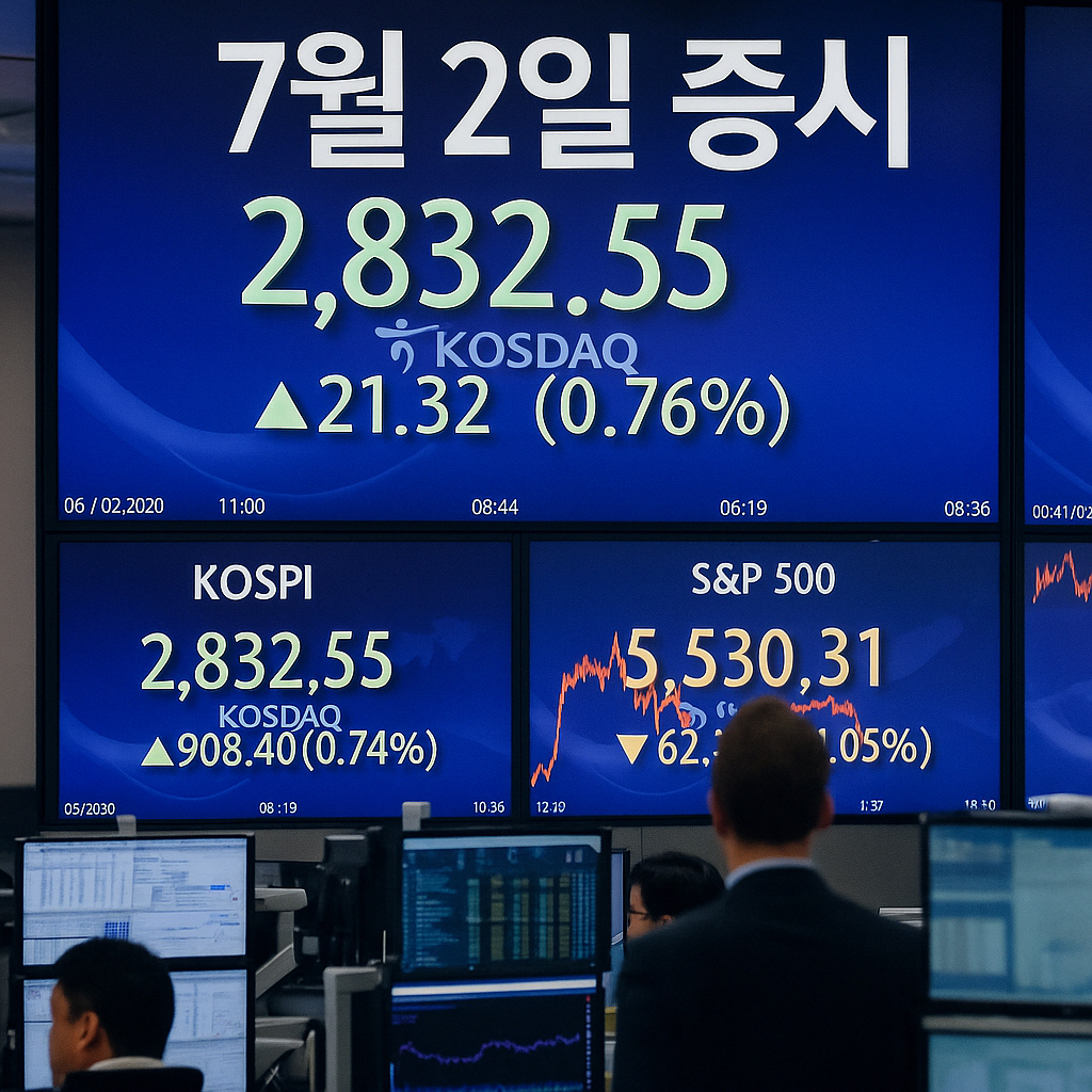 2025년 7월 2일 증시