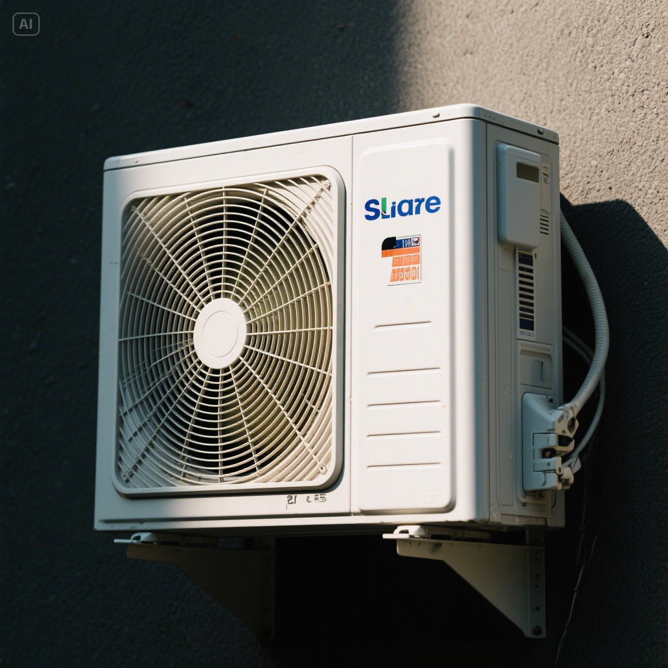 실외기 주변의 배수