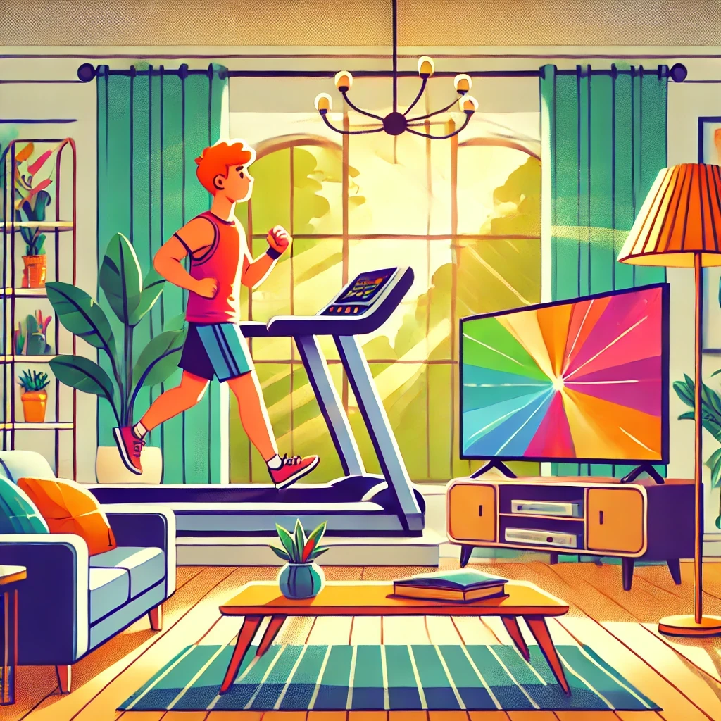 홈트족-런닝머신