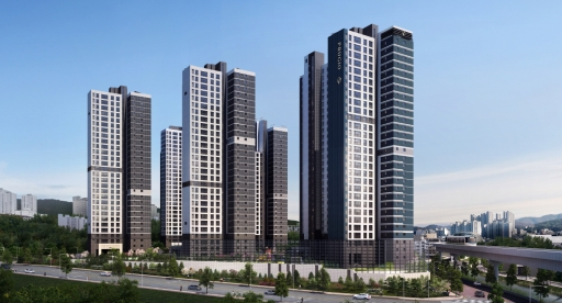 용인 푸르지오 클루센트 조감도