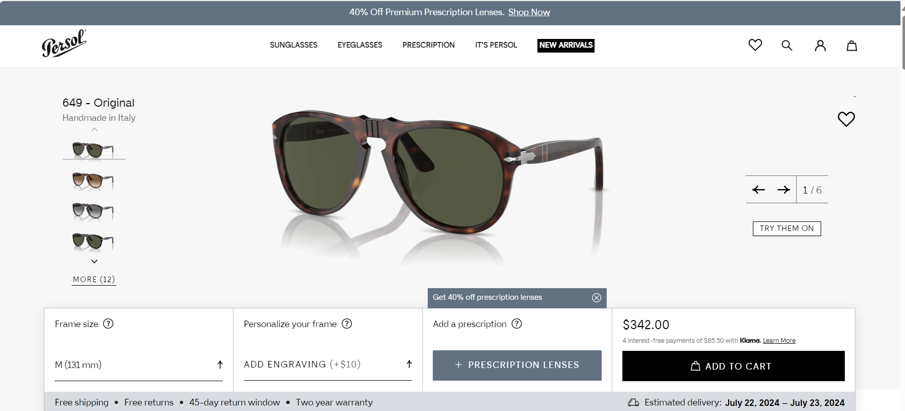 Persol 649