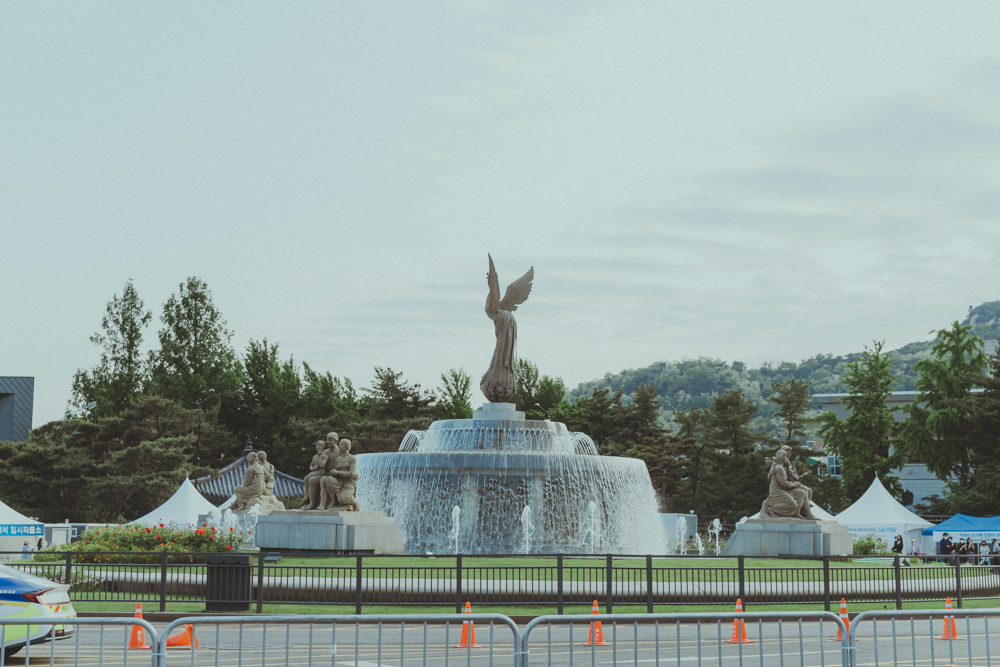청와대-광장