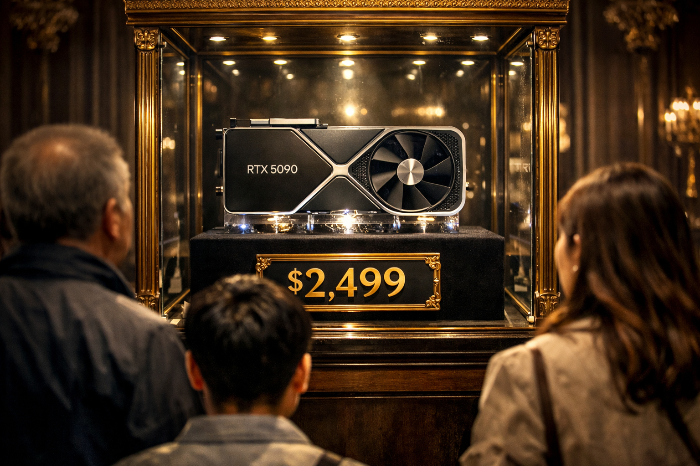 높은 가격대로 인해 명품 하드웨어로 자리 잡은 RTX 50 시리즈의 시장 위치