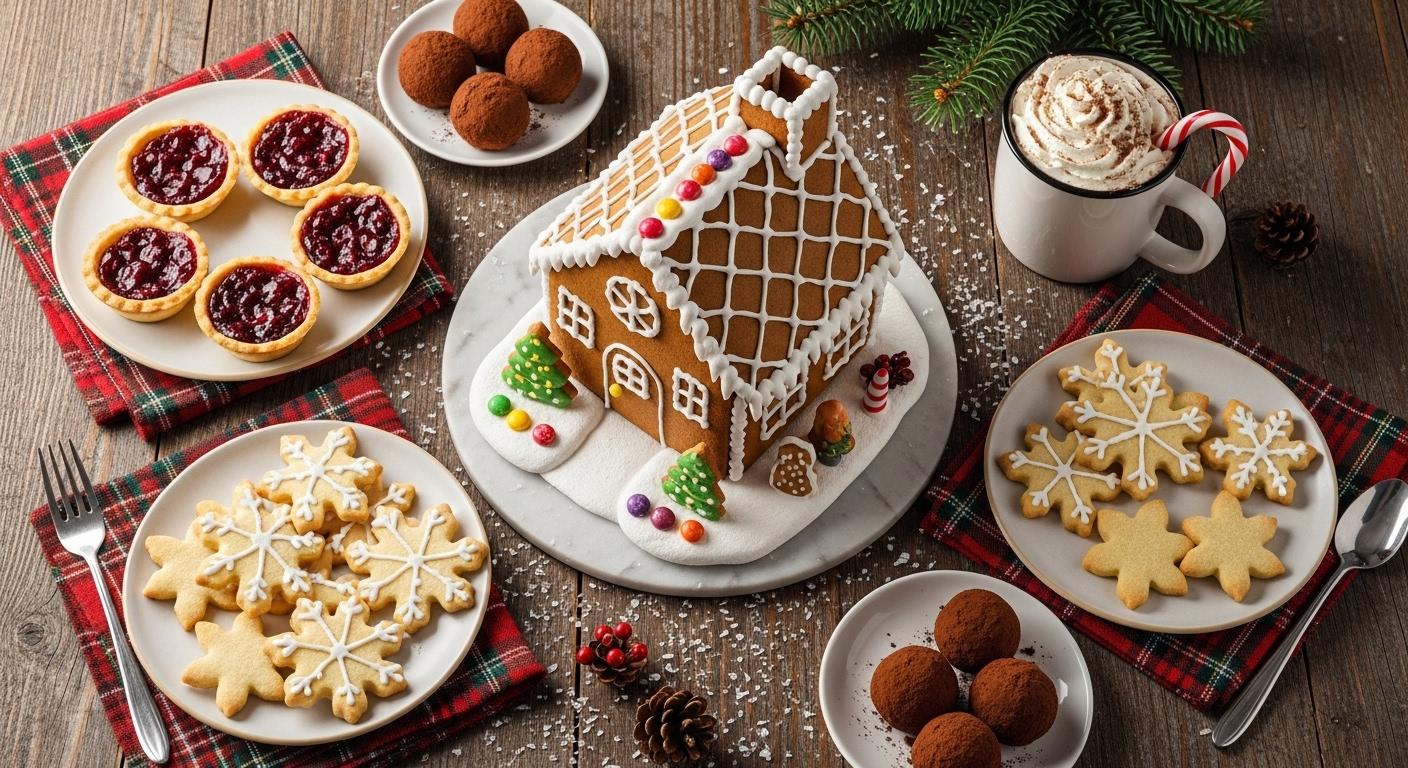 크리스마스 선물 디저트