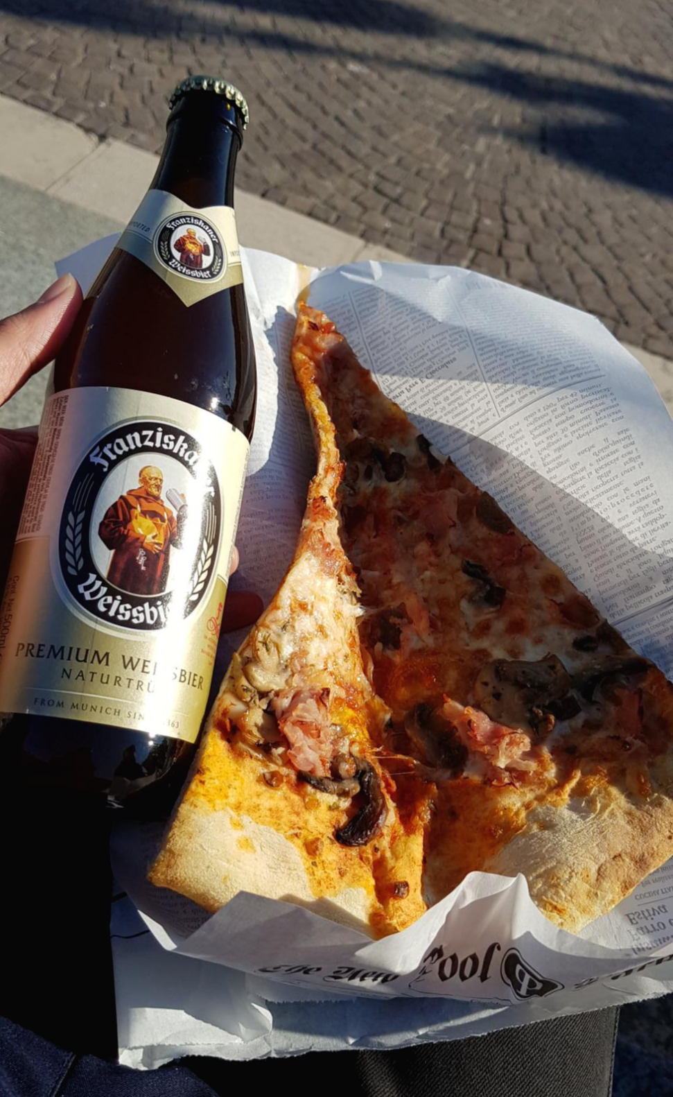 이탈리아 피자와 밀맥주