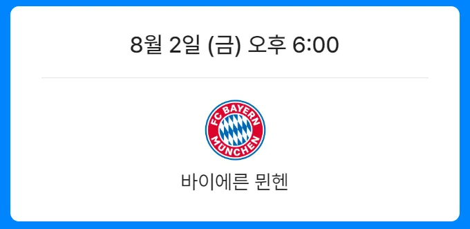 뮌헨 토트넘 티켓팅