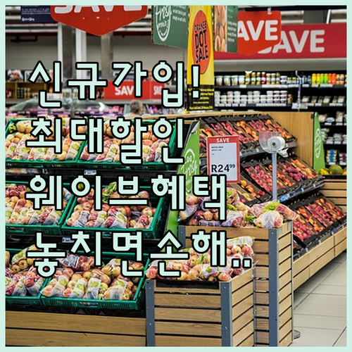 웨이브 신규 가입자를 위한 최대 할인..