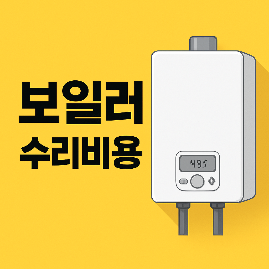 보일러 수리비용 2025 ❘ 고장 유형별 실제 비용 총정리