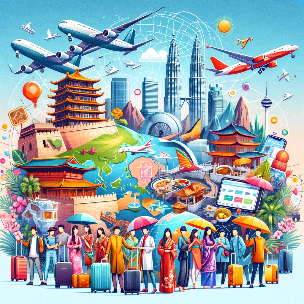 한중일 중심의 전통 관광 시장 동남아시아 지역 급부상 아시아 여행시장