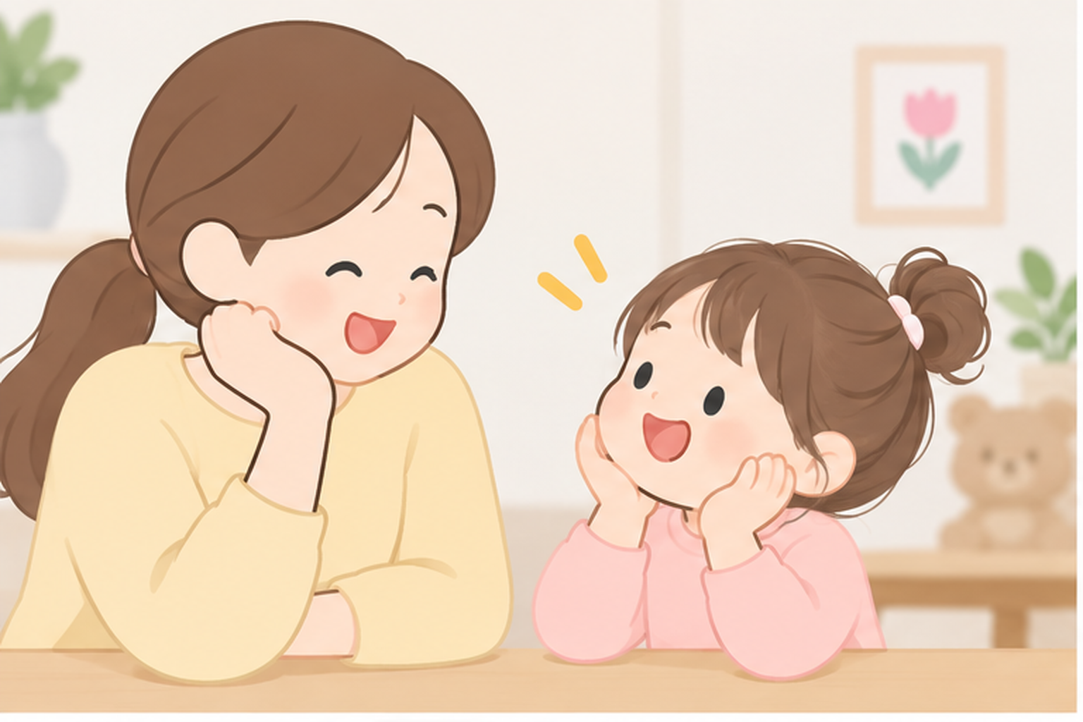 말을 많이 하게 도와주는 집에서 하는 언어놀이