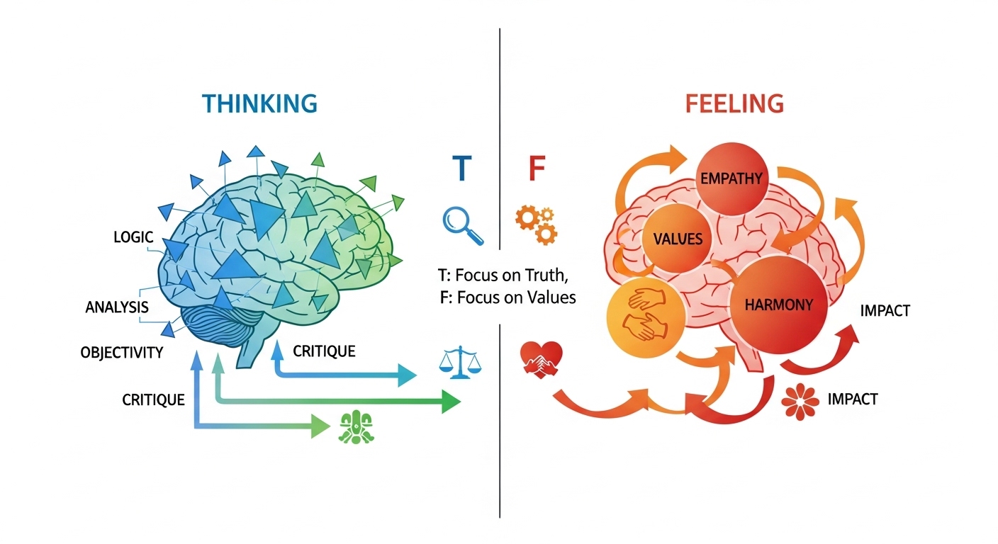 &ldquo;왜 저 말에 상처받아?&rdquo; T와 F가 다르게 무너지는 순간