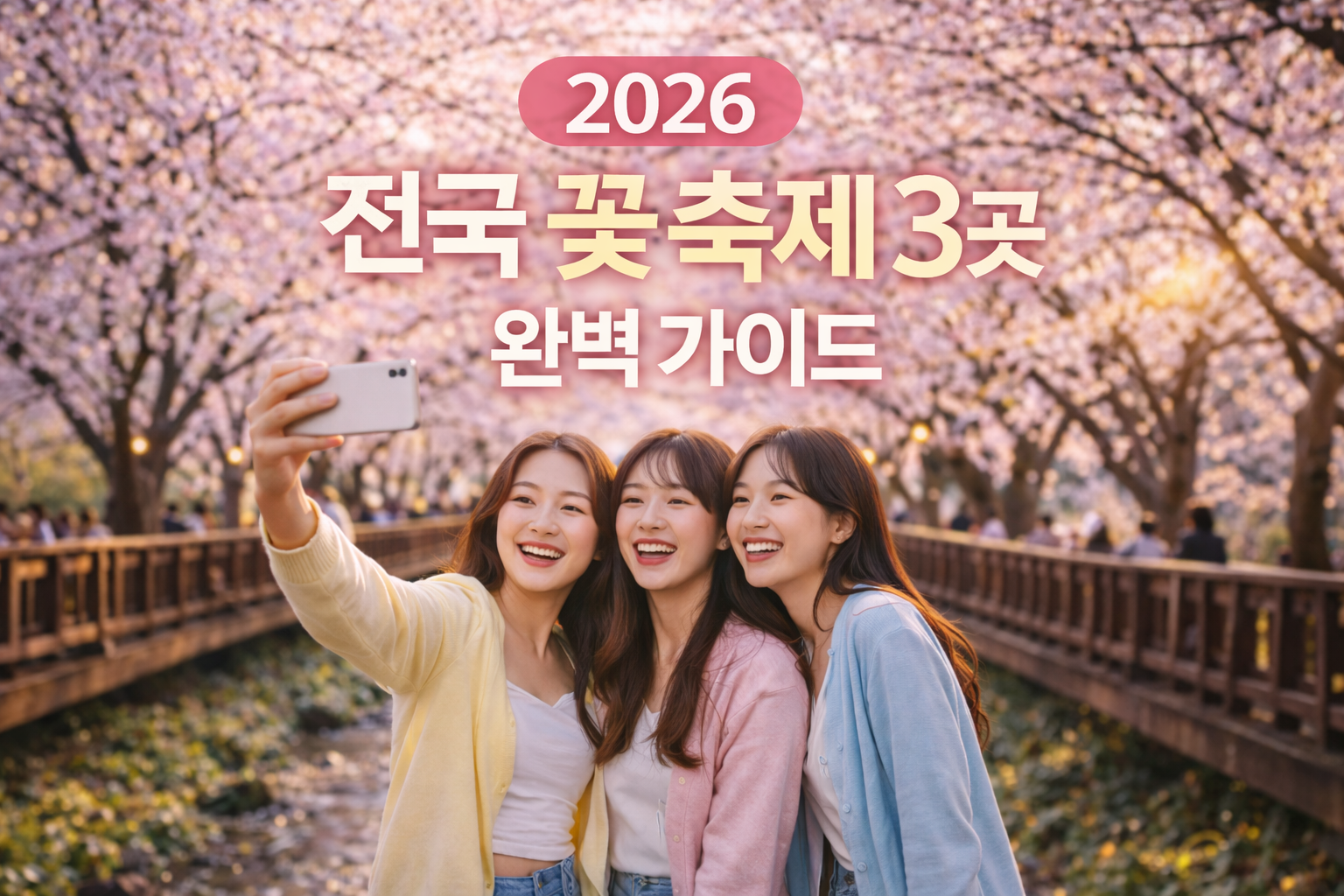 봄꽃 축제 일정·명소·꿀팁 총정리