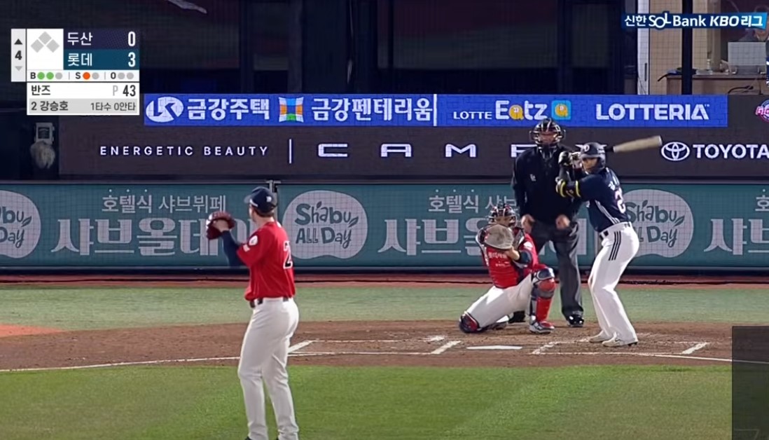 2025 프로야구 두산 vs 롯데