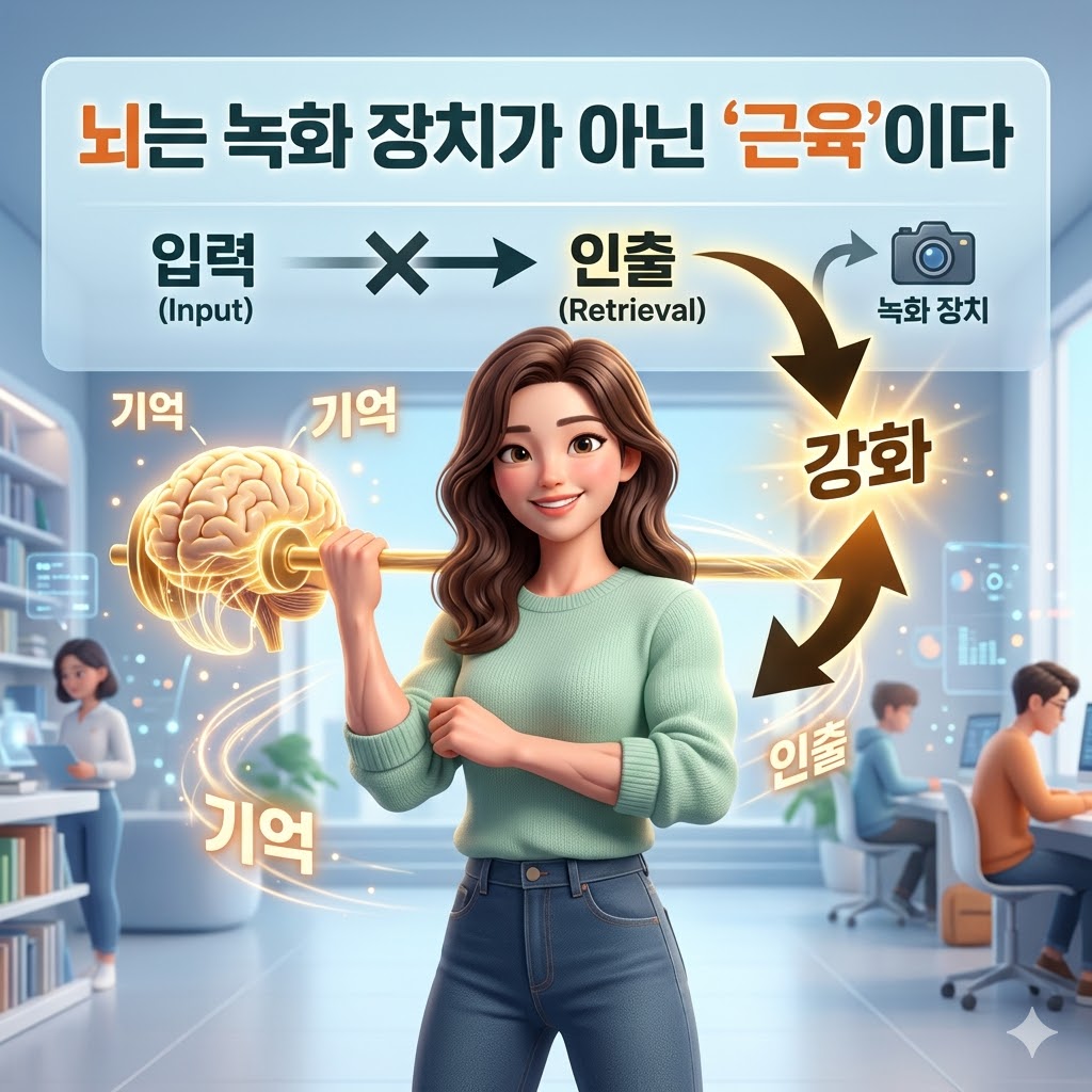 뇌는 녹화 장치가 아닌 '근육'이다