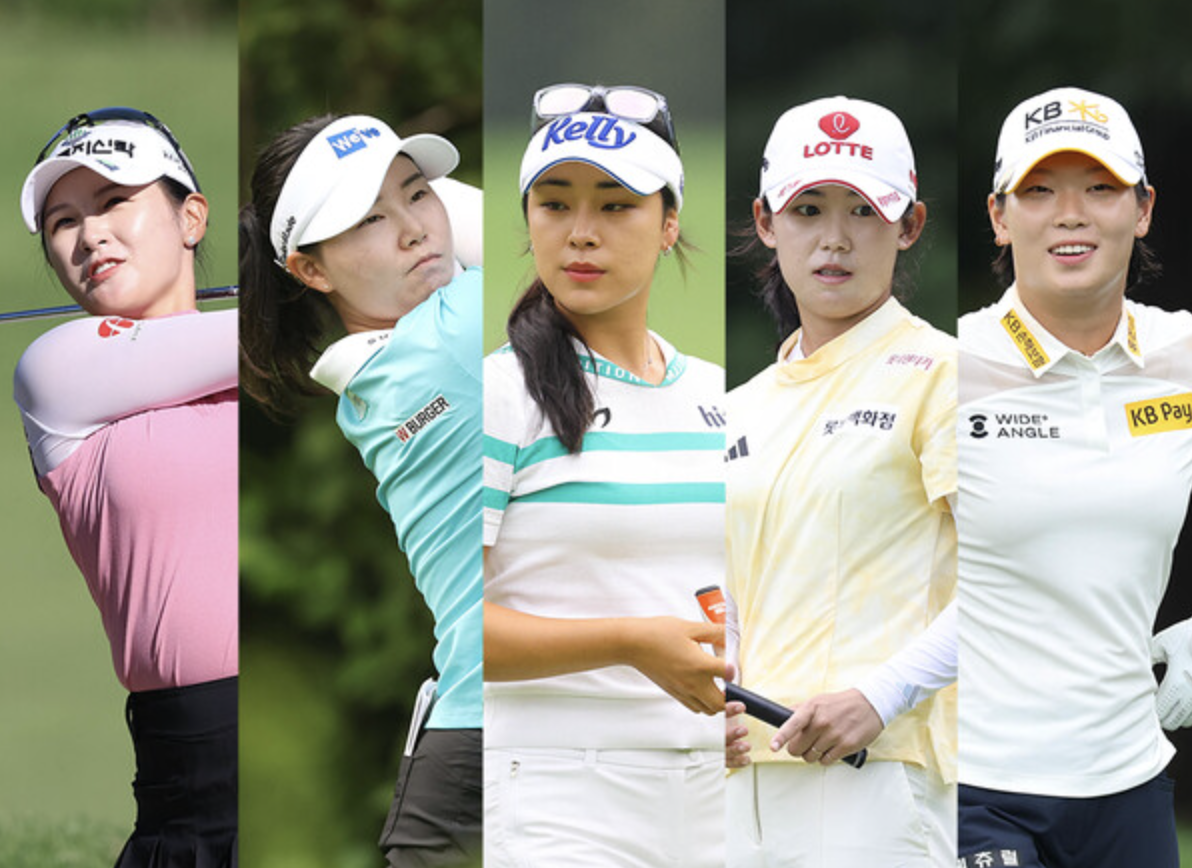 OK금융그룹 읏맨 오픈 출전 명단에 이름을 올린 OK골프장학생 출신 '박현경, 임희정, 윤이나, 황유민, 방신실'