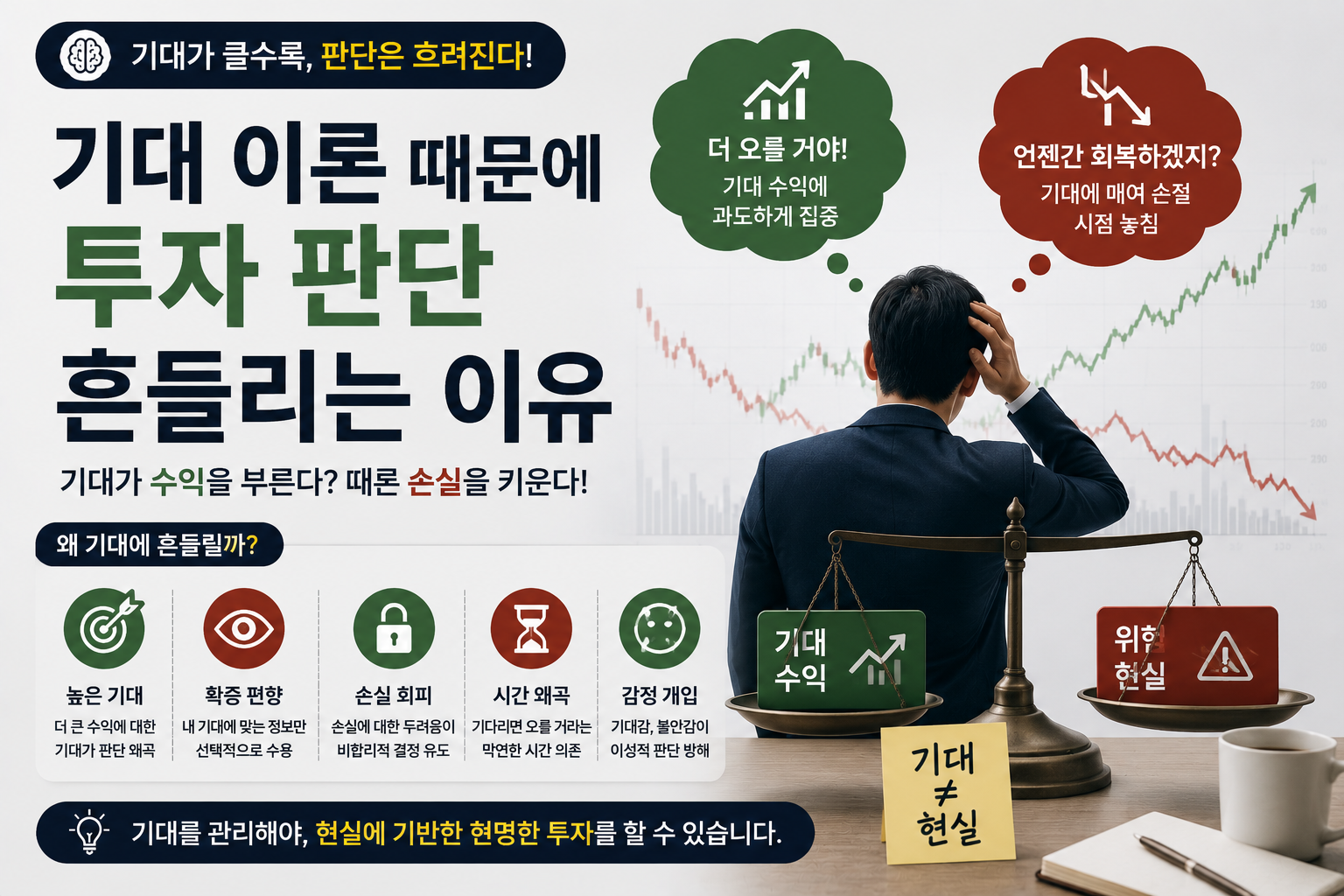 기대 이론 때문에 투자 판단 흔들리는 이유