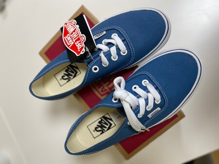 반스 VANS 어센틱 네이비 후기 (여자 사이즈)