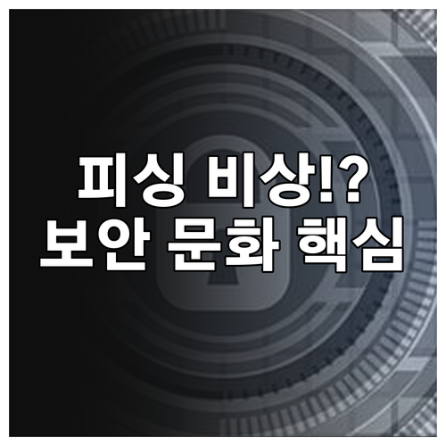 데이터 기반의 전사적 보안 문화 구축..