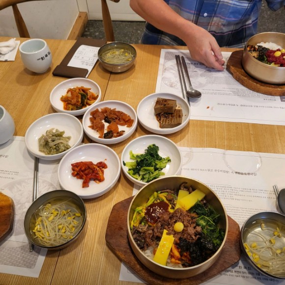 전주 한국집 메뉴 이미지