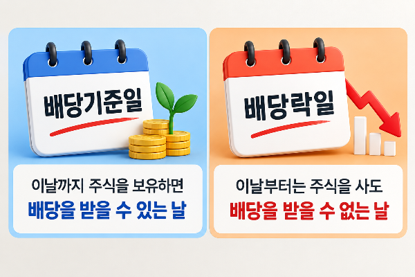 배당기준일과 배당락일