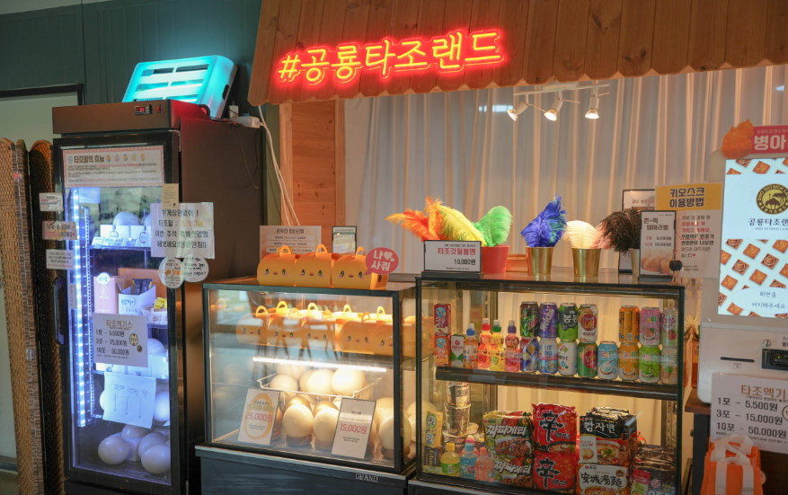 생방송오늘아침 이색체험카페 공룡타조랜드 경남 고성 가격 정보