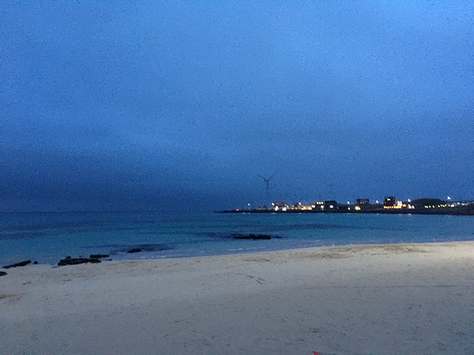 월정리-밤바다3