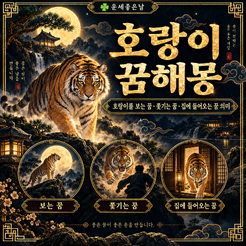 호랑이_꿈해몽