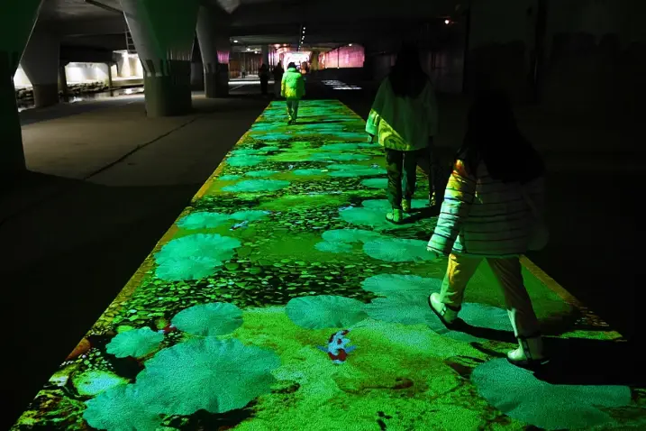 부산 온천천 빛 축제