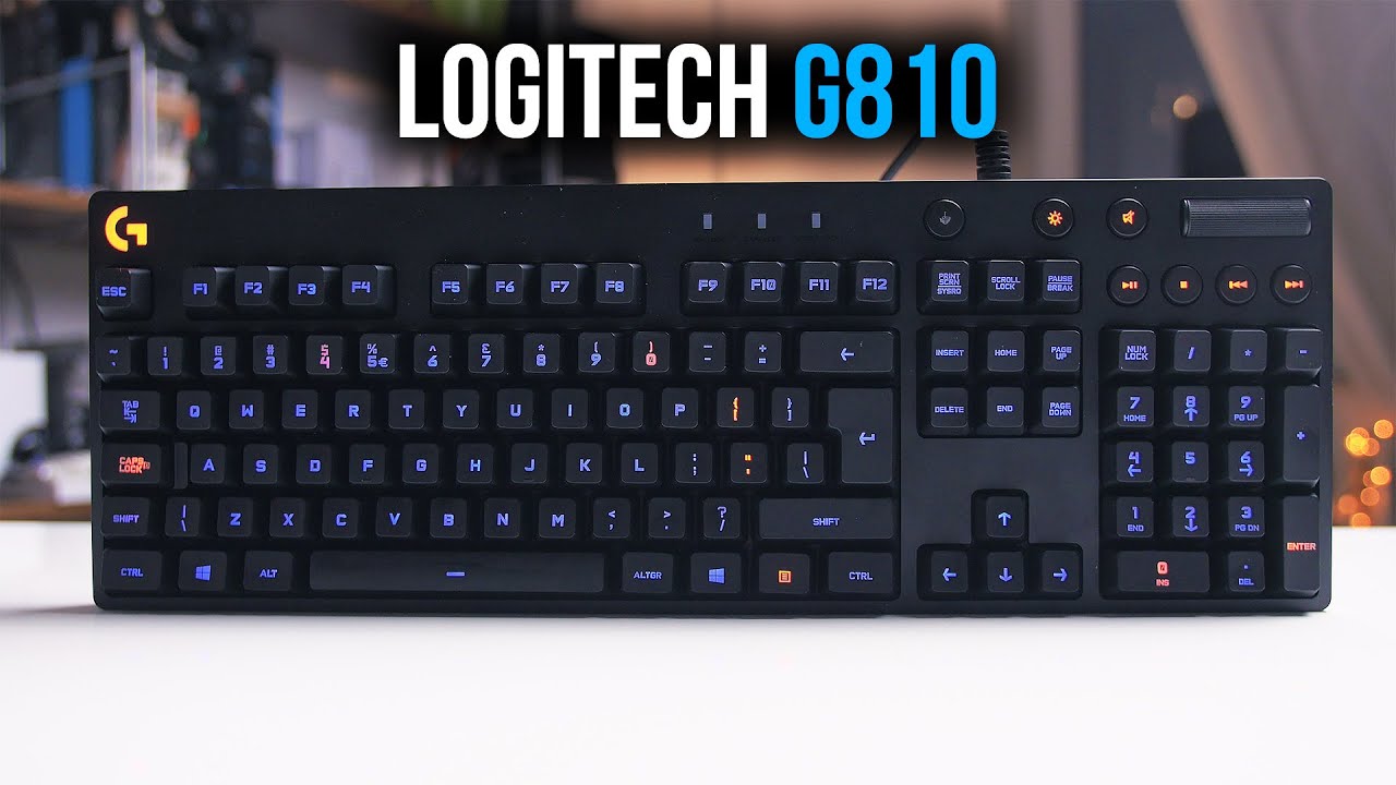 로지텍 G810 소프트웨어 다운로드