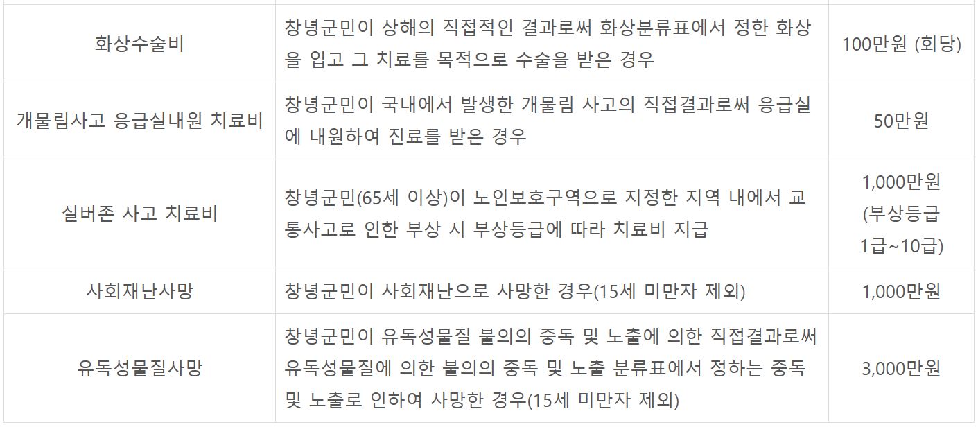 창녕군 군민안전보험