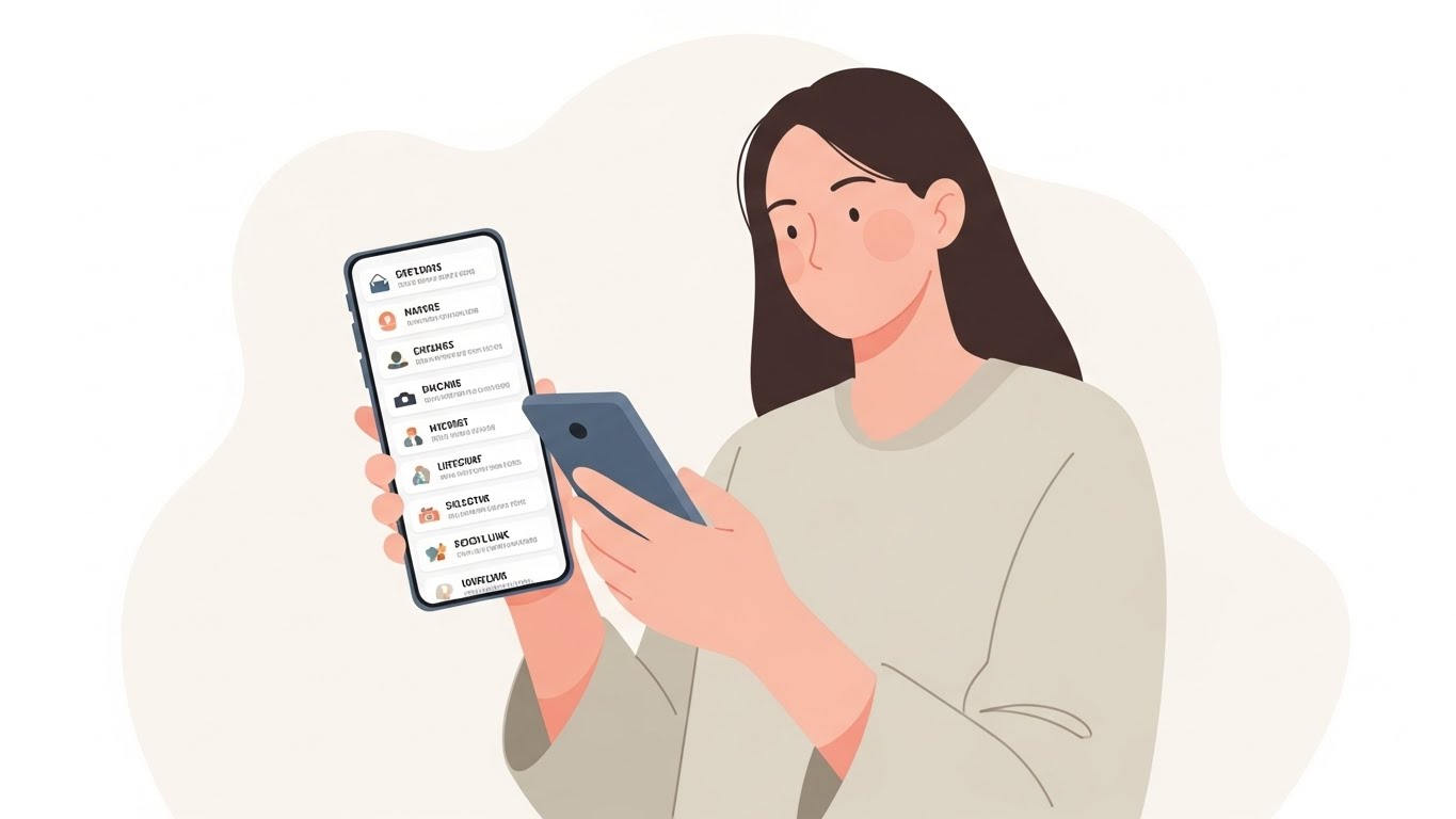 온라인 자료를 살펴보는 직장인, 정보 선택이 결과를 바꿉니다.