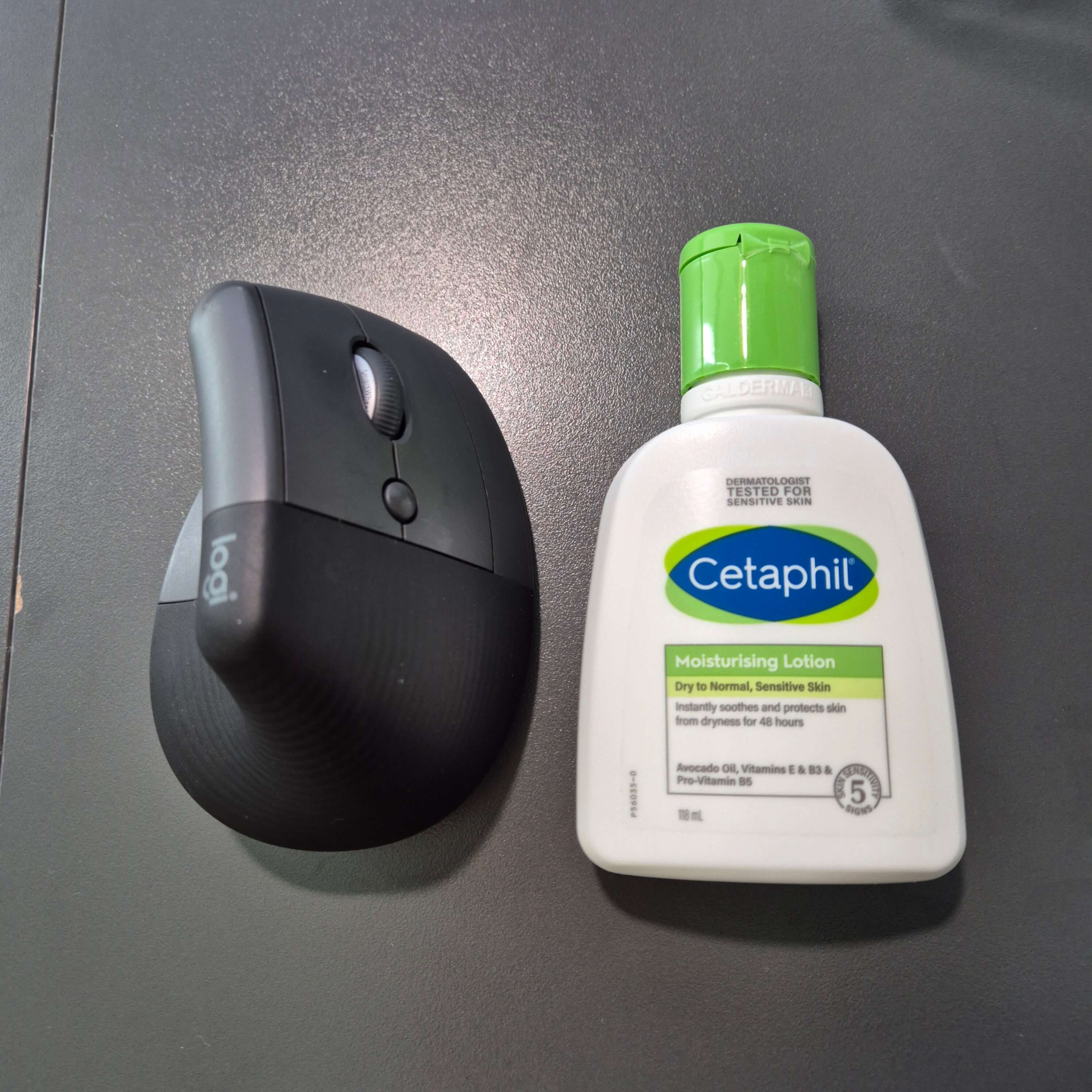 마우스 세타필과 비교