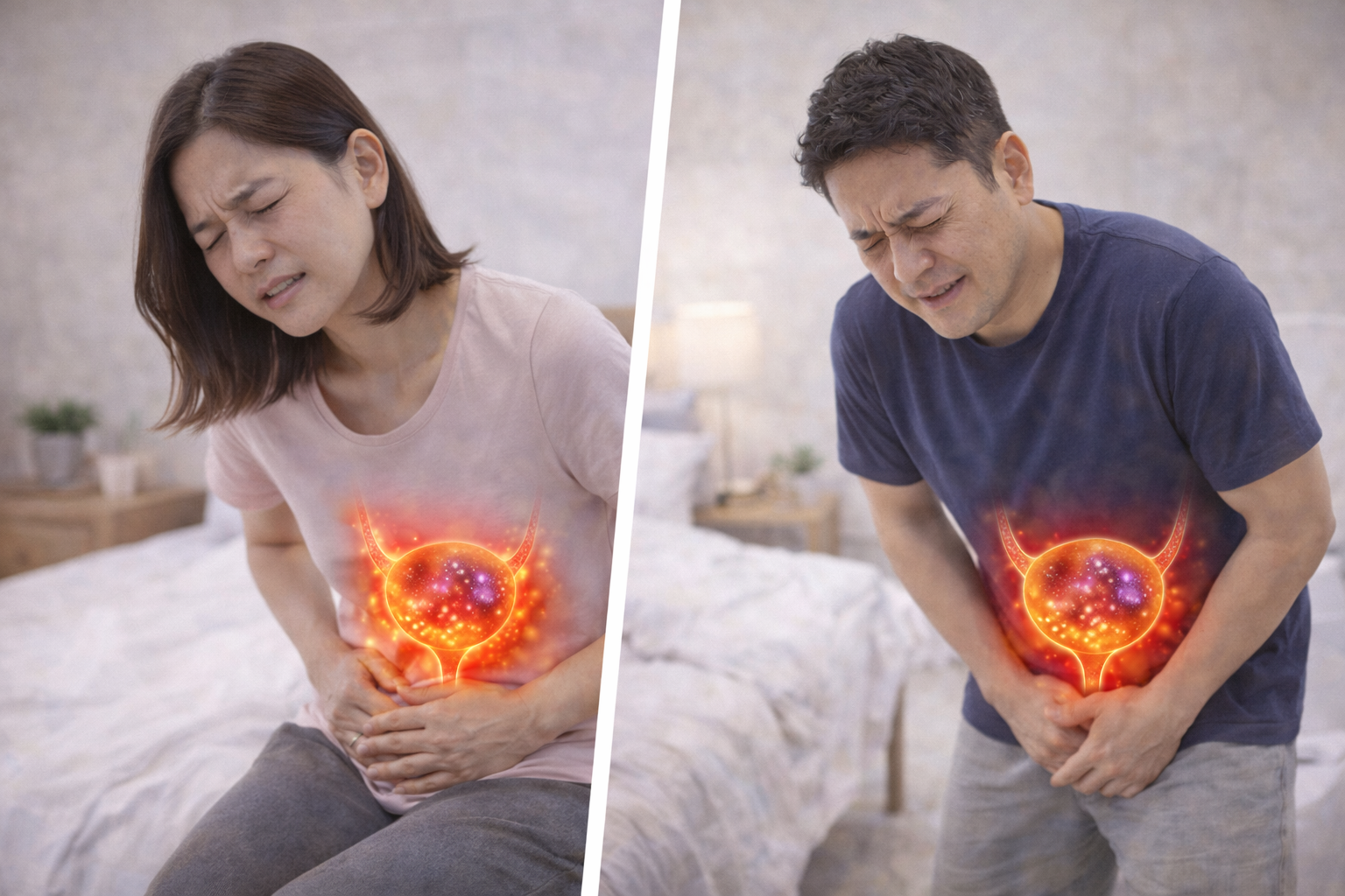 여성vs남성 방광염(요로감염 증상 차이) 관련 사진