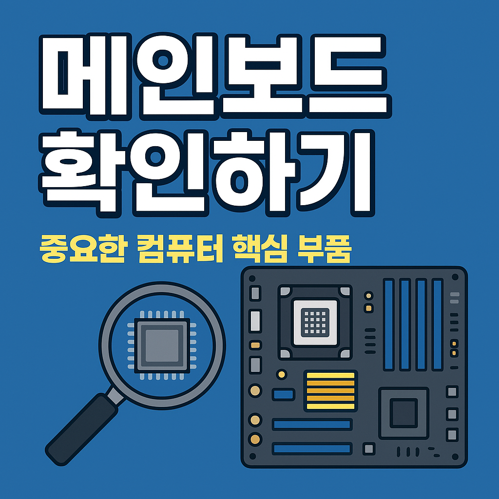 메인보드 확인 - 모델명 바이오스 버전 제조사 시리얼번호
