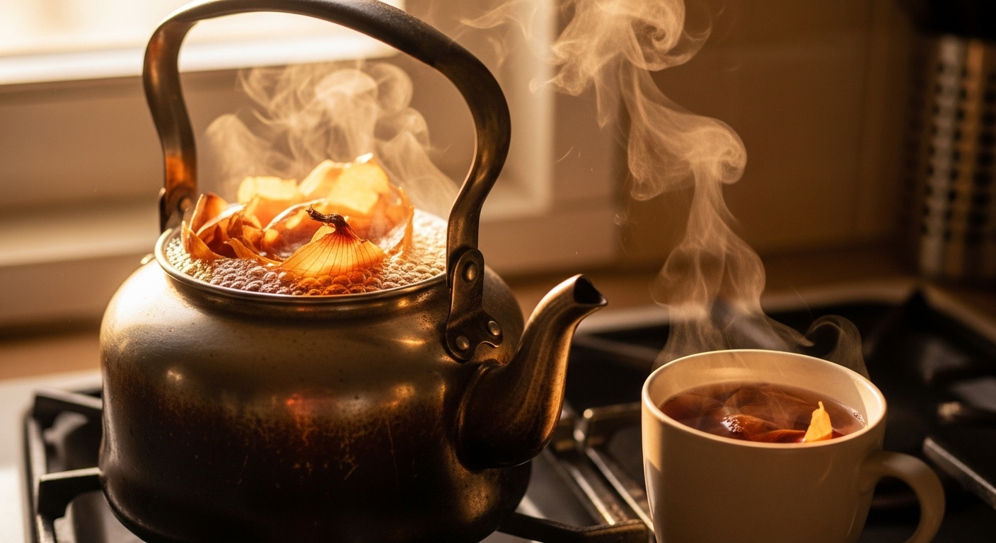 양파껍질차의 효능과 음용법