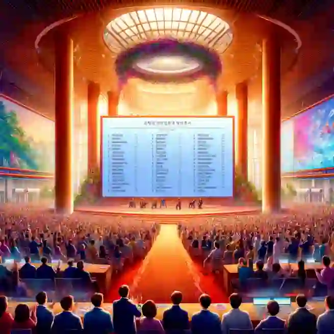 경기북부특별자치도 대국민 보고회 묘사한 그림