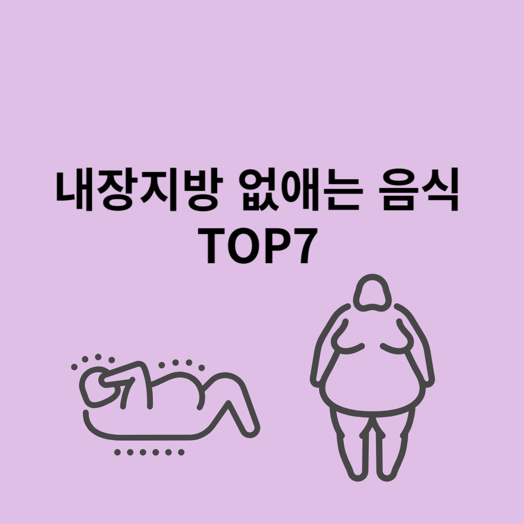 내장지방없애는 음식