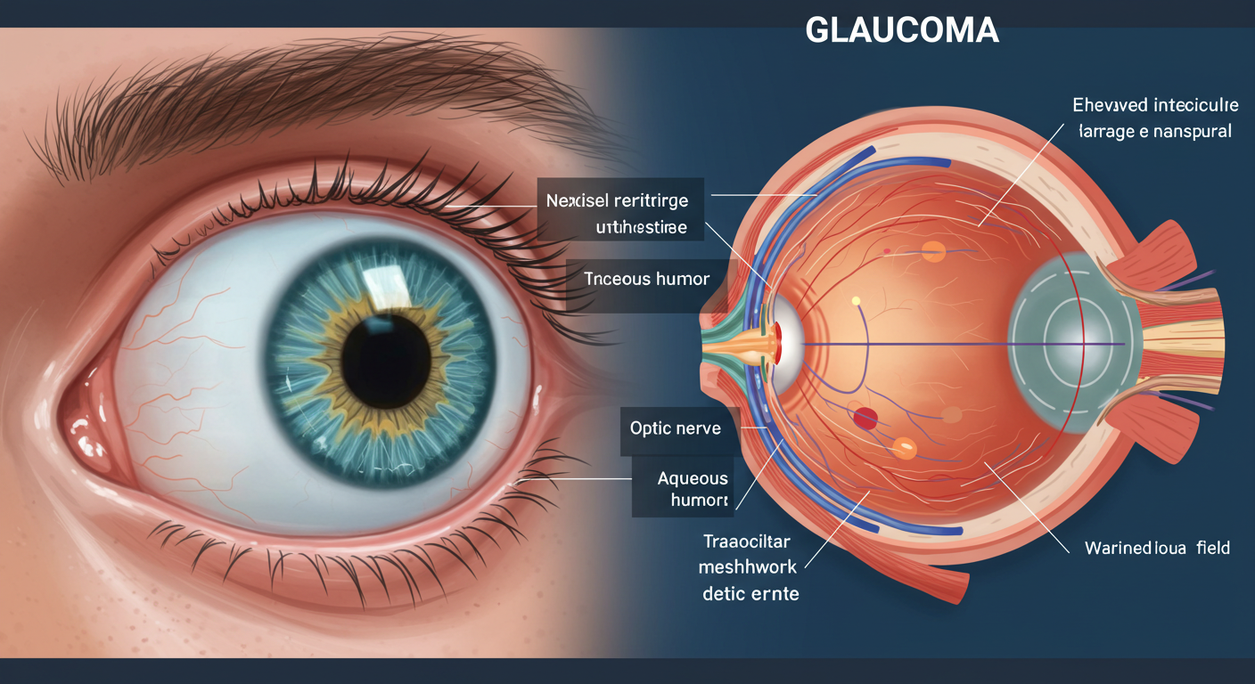 녹내장에 관한 사진