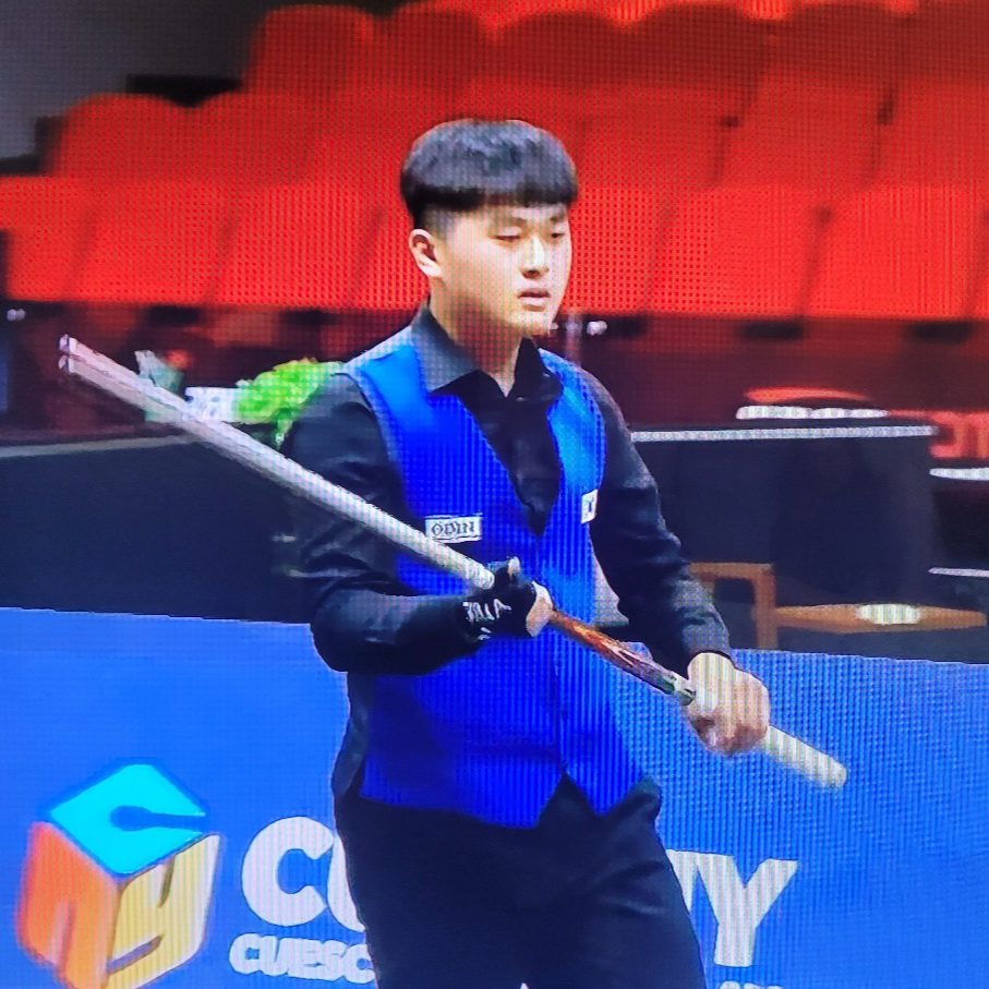 세계주니어3쿠션선수권 우승 오명규 당구 선수