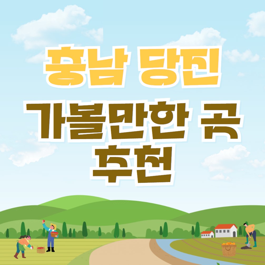 충남-당진-가볼만한 곳-추천-베스트10